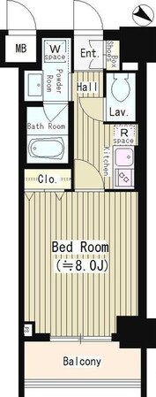 ベルヴュコート立川の物件間取画像